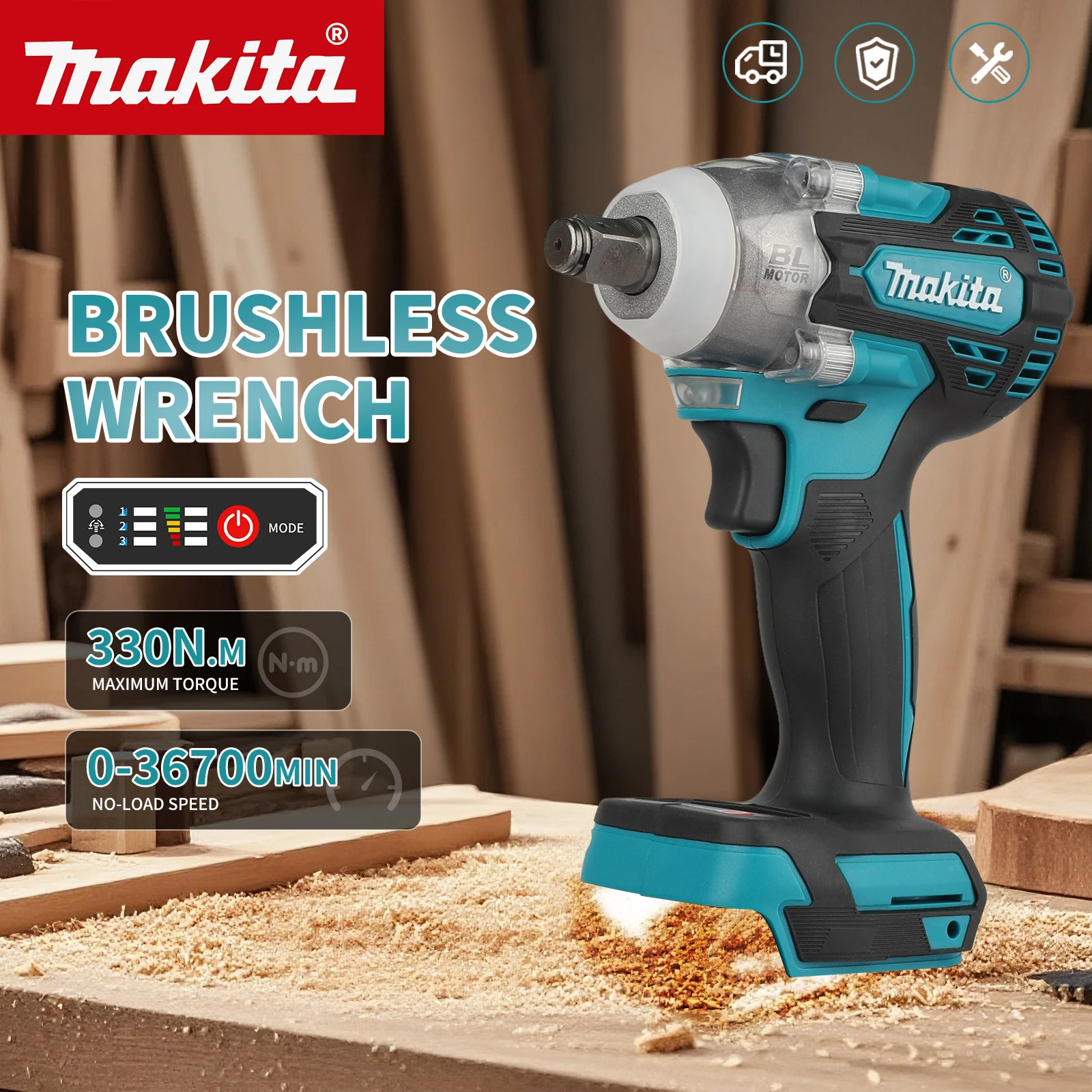 Makita Drill Dtw300 - For Makita DTW300 Brushless Impact Wrench
