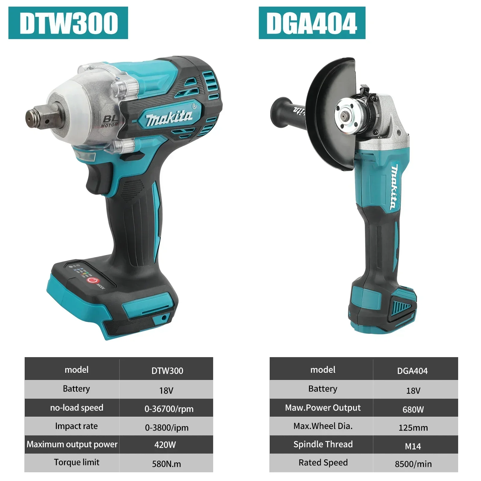 For Makita DTW300 Or DGA404 Co - Makita Drill Dtw300 评论和价格